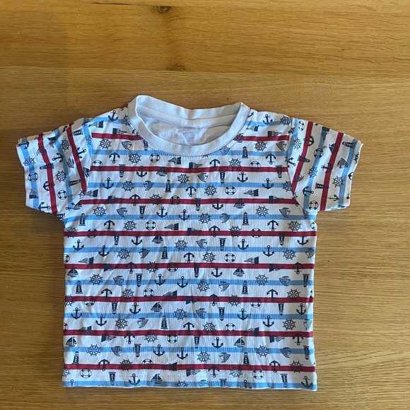 Nautical Print Tshirt🖤3 for 10🖤 - Picture 1 of 1